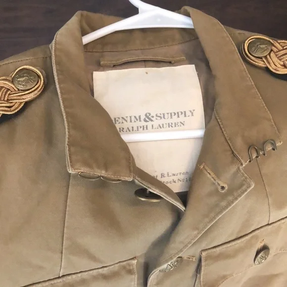 Denim & Supply Ralph Lauren Czar Officer Military Jacket - Picture 8 of 8